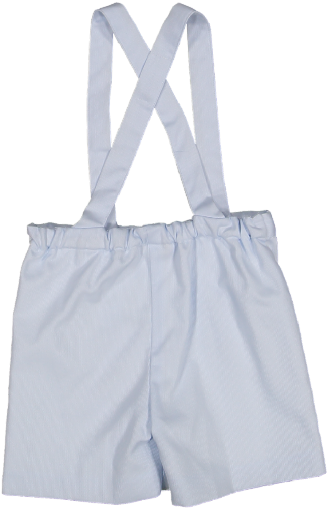 34115-TPQ04 SHORTS,DUNGAREES,TROUSERS - BLUE CELESTE PIQUE