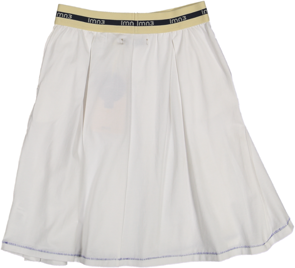 3LS25_3041-ORIGAMI SKIRT-Bright White