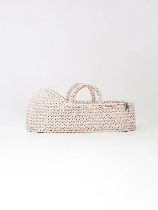 Doll Moses Basket w/Rocking Stand / Color Pearl