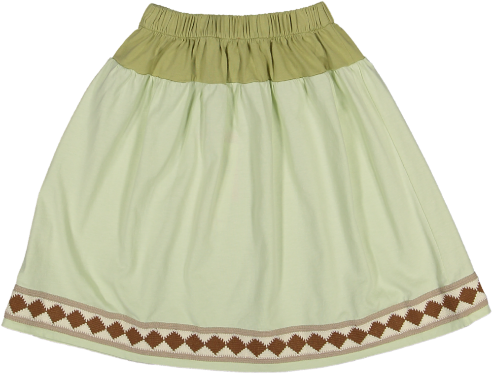 PORTOFINO SKIRT-Apple Green