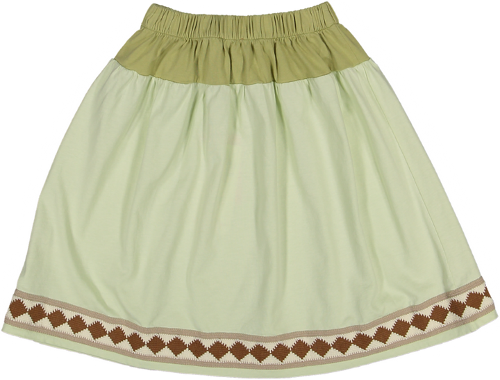 PORTOFINO SKIRT-Apple Green