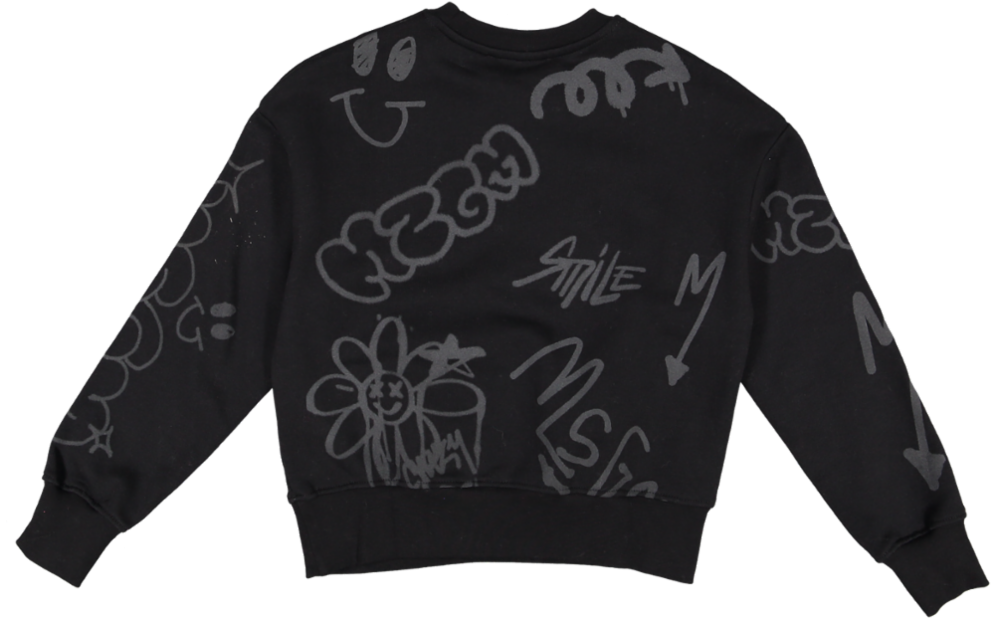 SWEATSHIRT BOY-NERO/BLACK