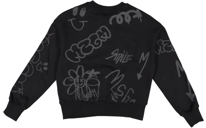 SWEATSHIRT BOY-NERO/BLACK