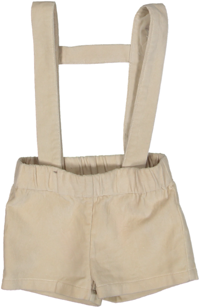 AW26NCNV5010-VELVET SUSPENDER PANTS-CREAM