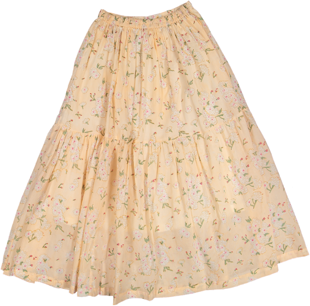 ROSA SKIRT-PEACH BLOSSOM