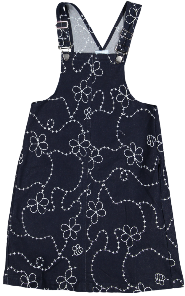 Navy Denim Color Jardin Jumper
