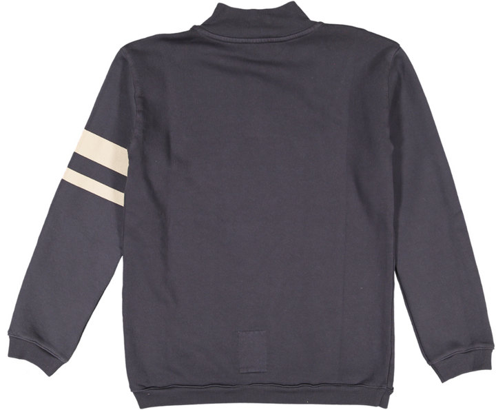 HOLIDAY PLAY HALF ZIP-NAVY