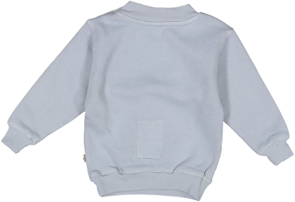 TERRIBLE TWOS SWEATER-SKY STRIPE