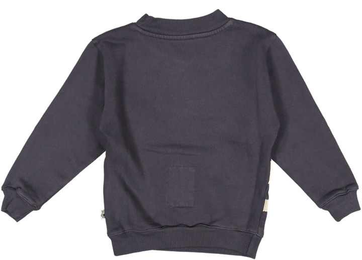 TERRIBLE TWOS SWEATER-NAVY STRIPE