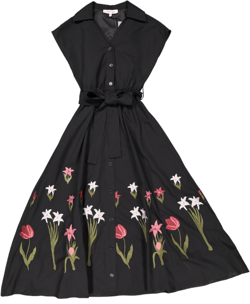 SABARAT DRESS-03-Black