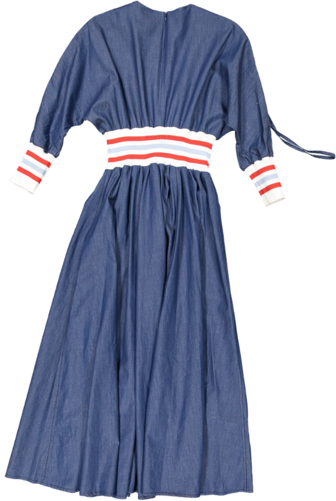 Tabanac Dress 5B-Denim