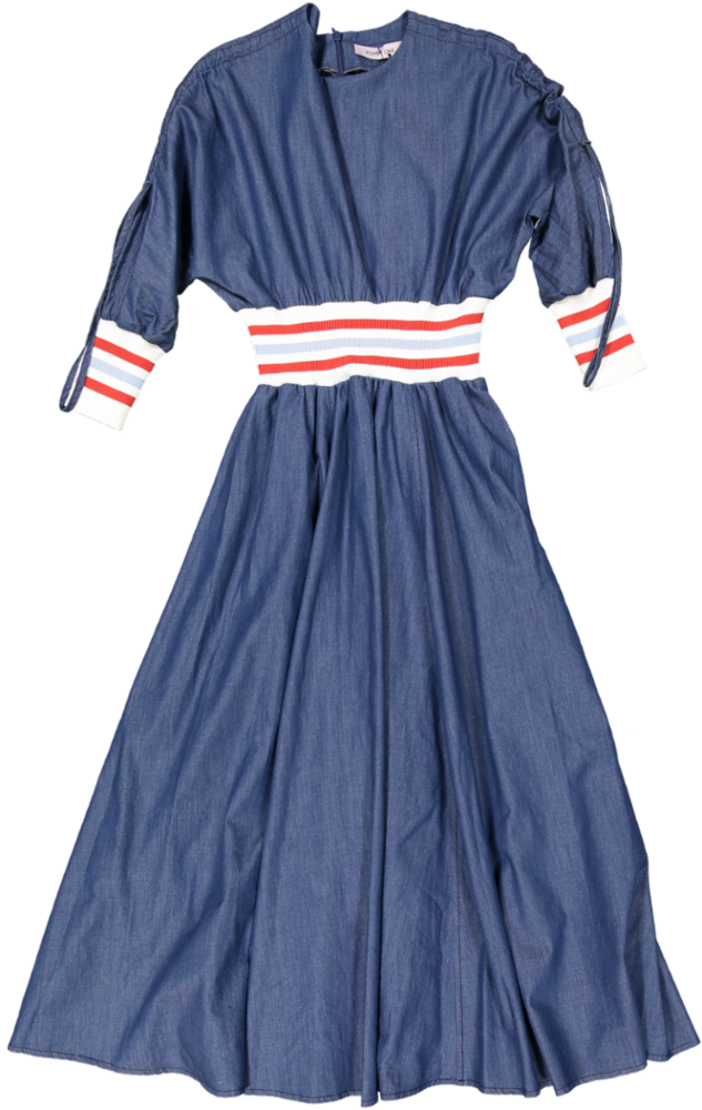 Tabanac Dress 5B-Denim