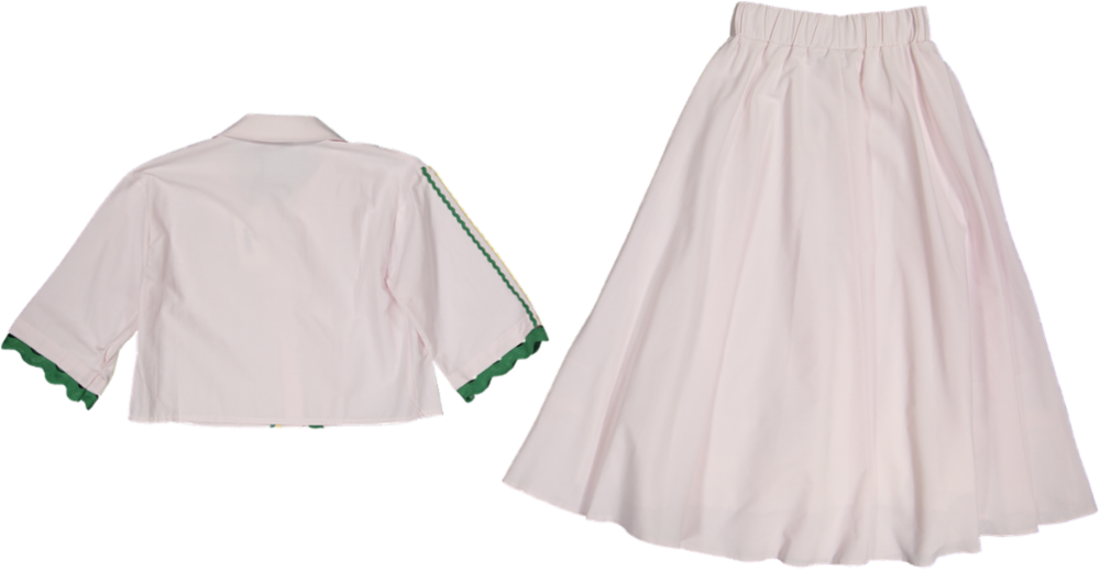 Taglio Skirt/Top SET 2-White