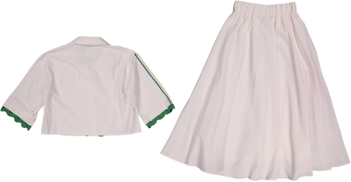 Taglio Skirt/Top SET 2-White