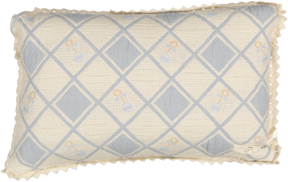 PUNW2523-PACIFIER PILLOW BLUE