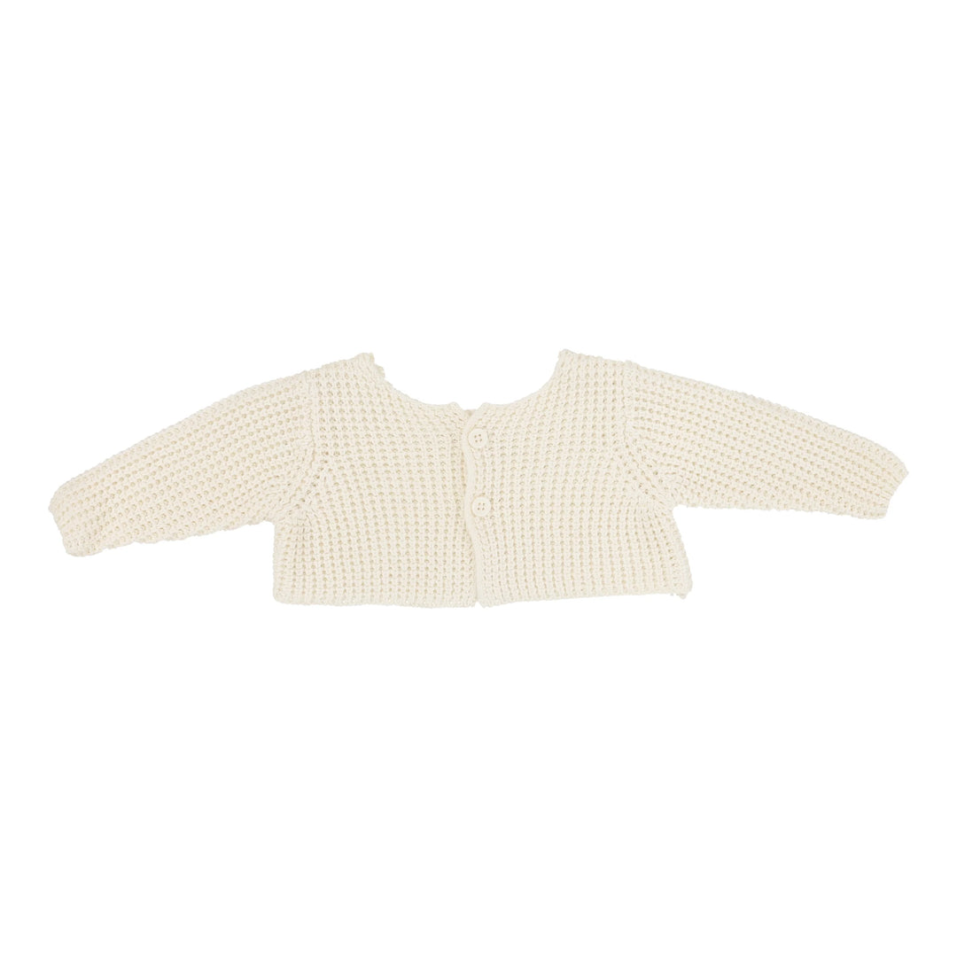 Chunky Knit Shrug-Classic-Cream