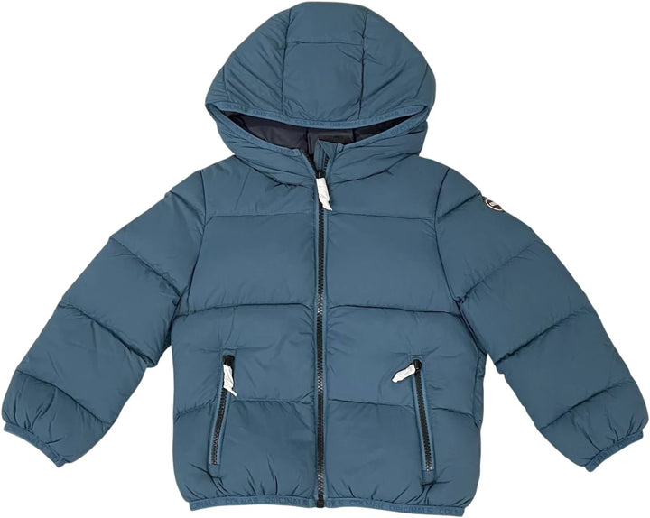 34000070A/4ZP BABY HOODIE QUILTED JACKET - SATELLITE-NAVY BLUE