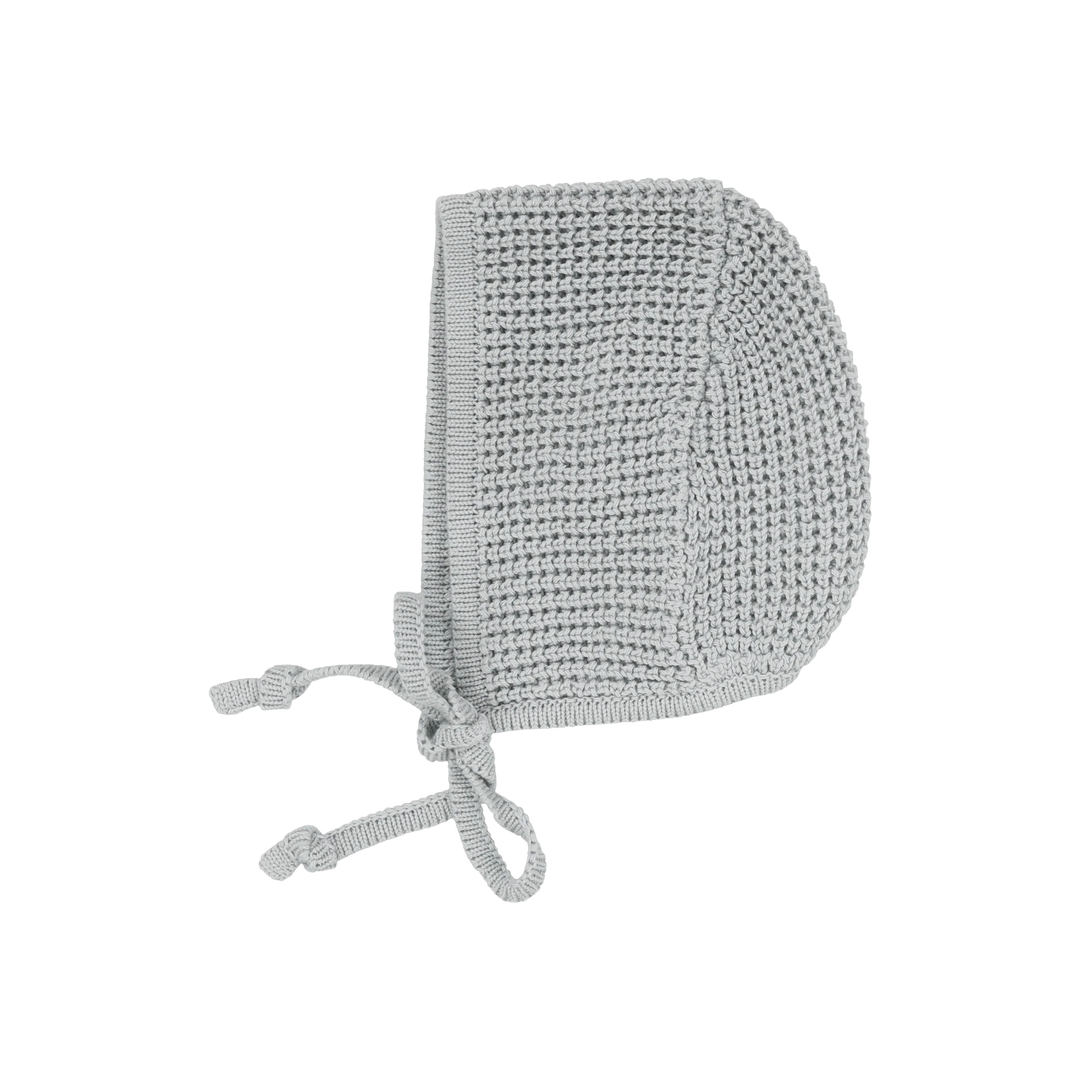 Chunky Knit Bonnet-Classic-Pale Blue