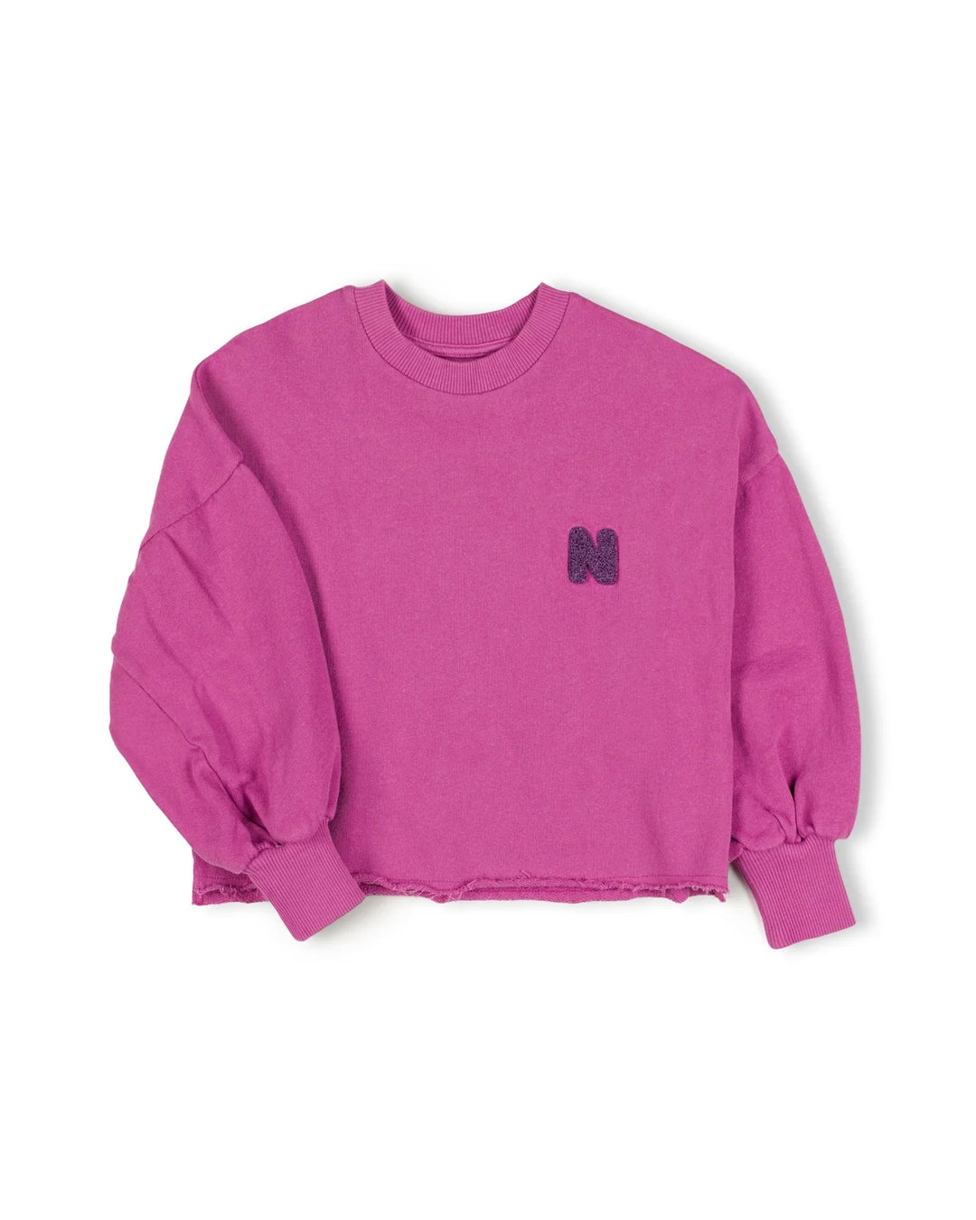 SW909 SPLIT SWEATER PLUM