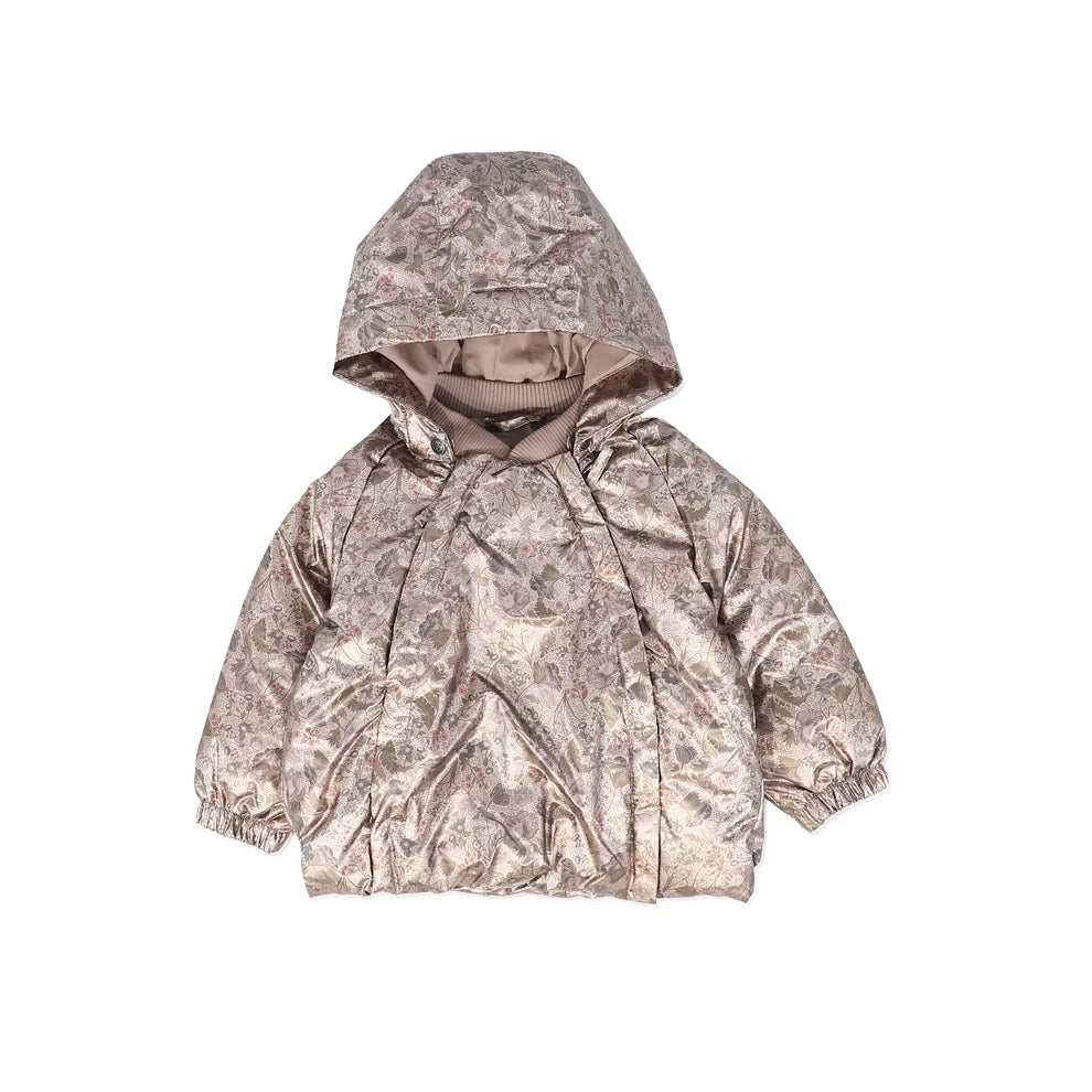 8464-935R GRS PUFFER JACKET MORGEN - GOLDEN FLOWERS