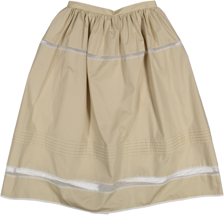 AMINA SKIRT - CASHEW