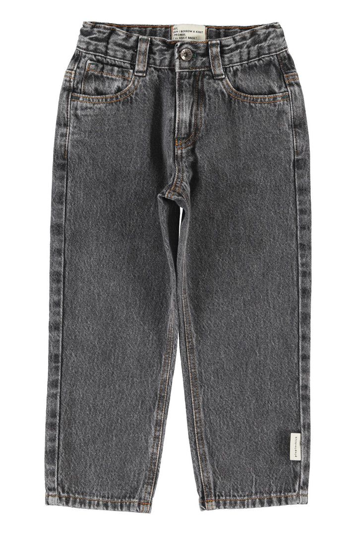 UN2606A UNISEX TROUSERS - GREY DENIM