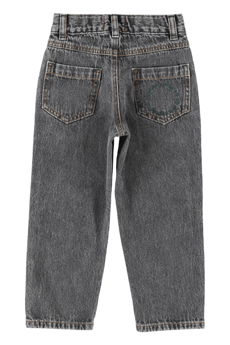 UN2606A UNISEX TROUSERS - GREY DENIM