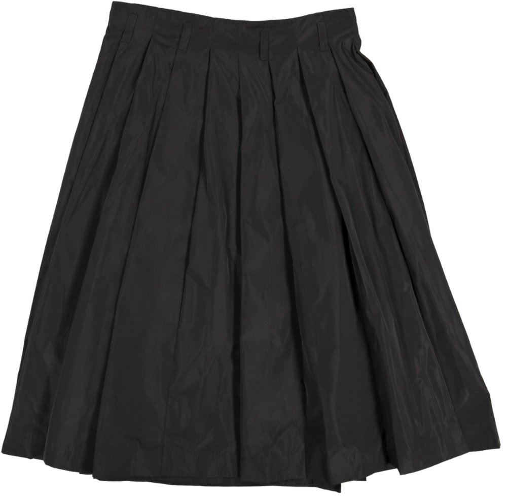 UNLABEL 2 SKIRT-BLACK