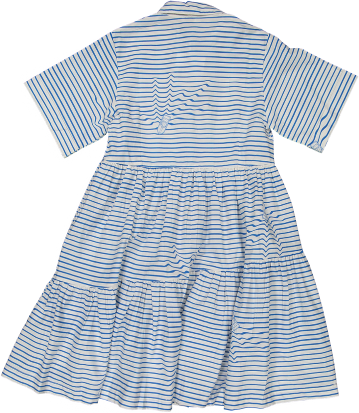 BRIA DRESS-PRINTED POPLIN