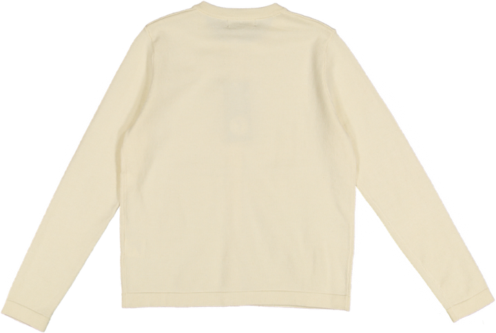 C-25989-Silk Knit Button Cardigan Yellow