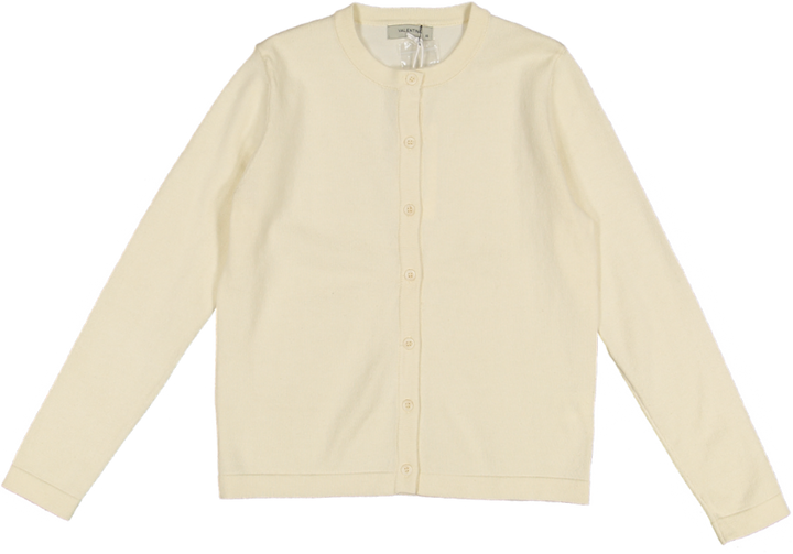 C-25989-Silk Knit Button Cardigan Yellow