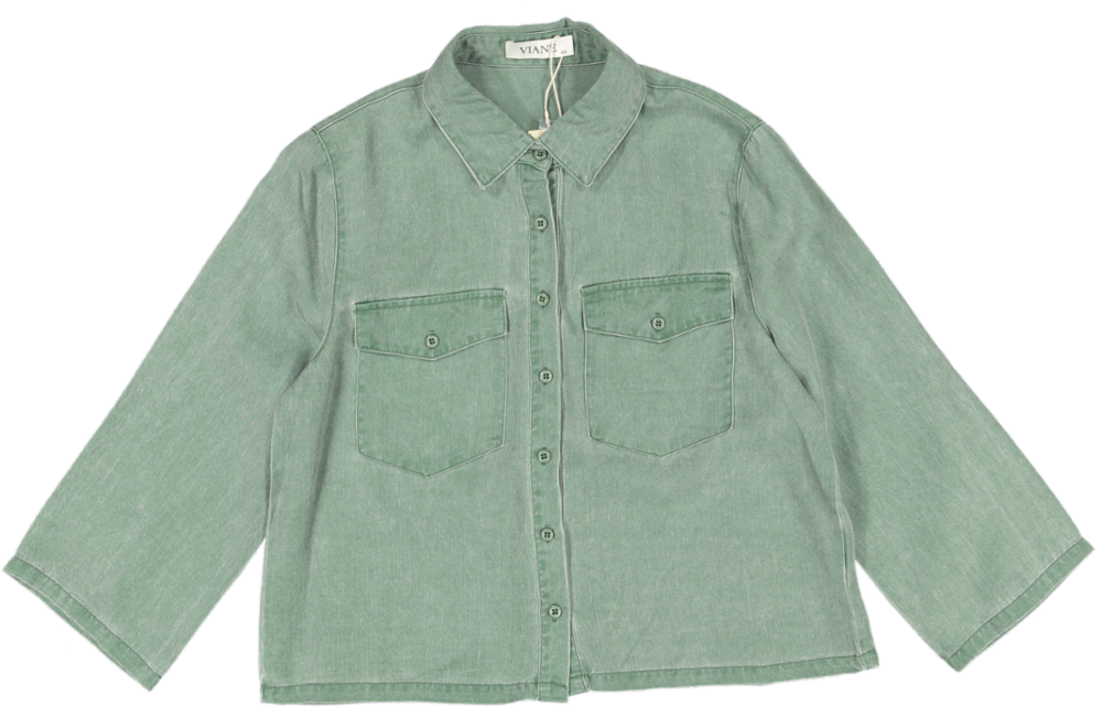 SN2630 BENEDETTA SHIRT - GREEN