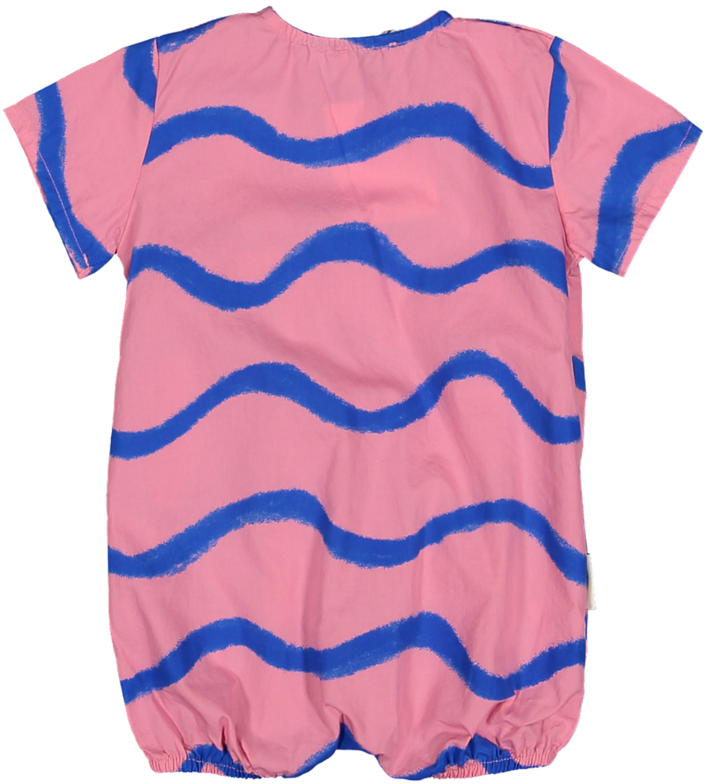 Exclusive Waves Romper - Pink