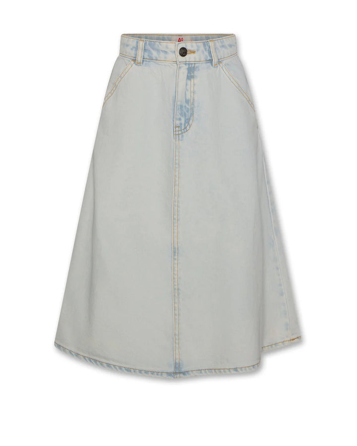 ELLEN SKIRT BLEACH WASH BLEACH
