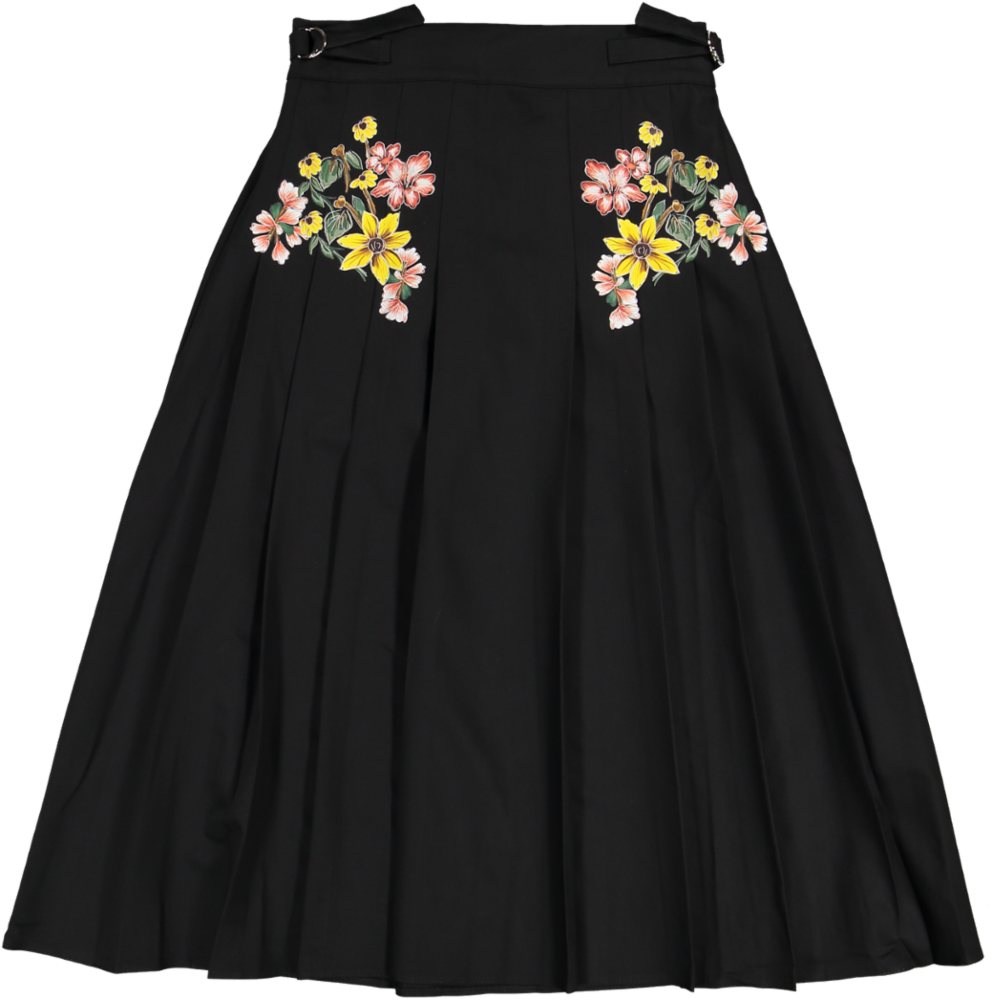 YZ25W-07-SKIRT-BLACK