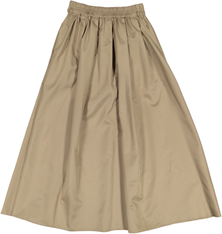 109-BALD SKIRT-Beige