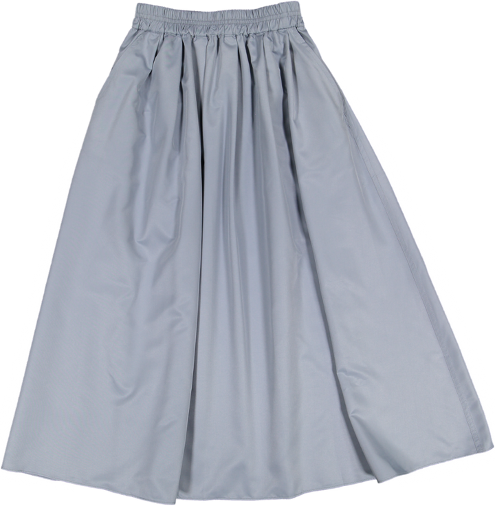 109-BALD SKIRT-Light Blue