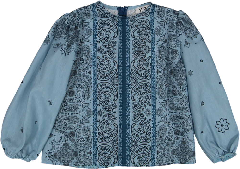 119-BUFFEL TOP-Blue