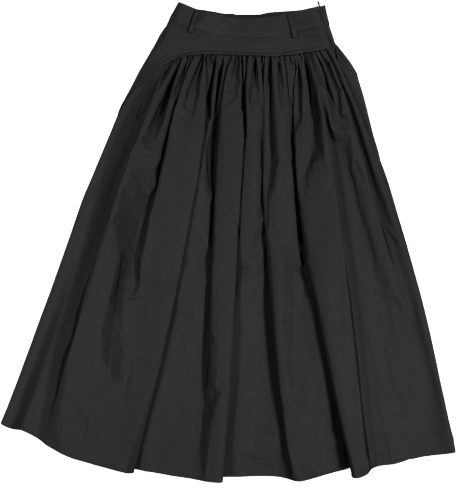 YZ26S-05 SKIRT - BLACK