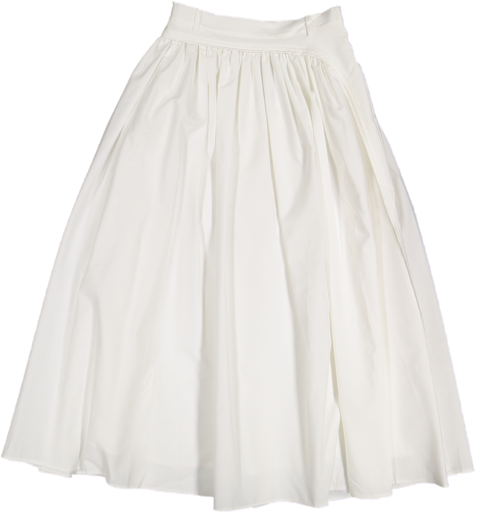 YZ26S-05 SKIRT - WHITE