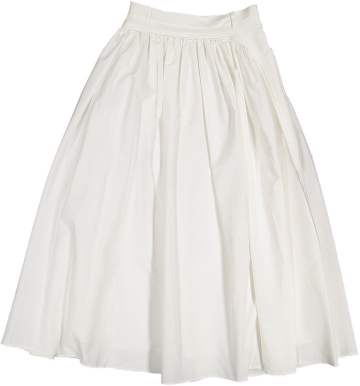 YZ26S-05 SKIRT - WHITE